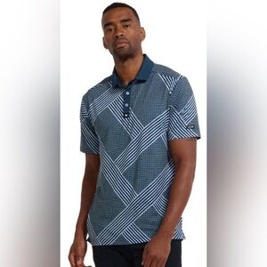 NWT-‎ Bad Birdie- Retro Bloomin Polo- Large